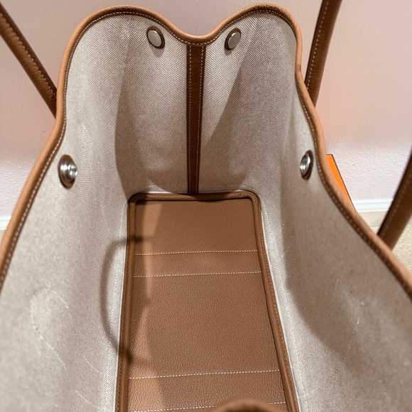 2025 New Garden Party 36 -  H canvas with "H au Pas" motif and Negonda calfskin - Picture 4 of 7